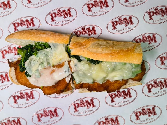 Chicken Sandrella Hot Sub.