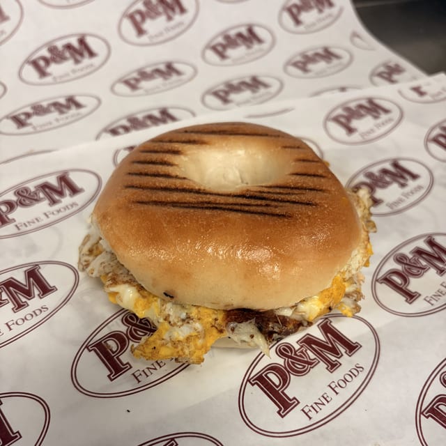 Egg & Cheese Bagel.