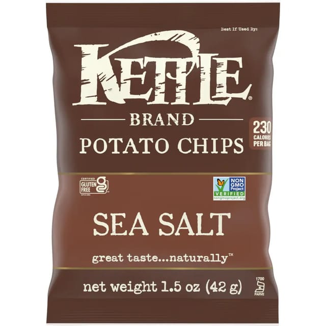 Kettle Sea Salt Chips 1.5 oz.