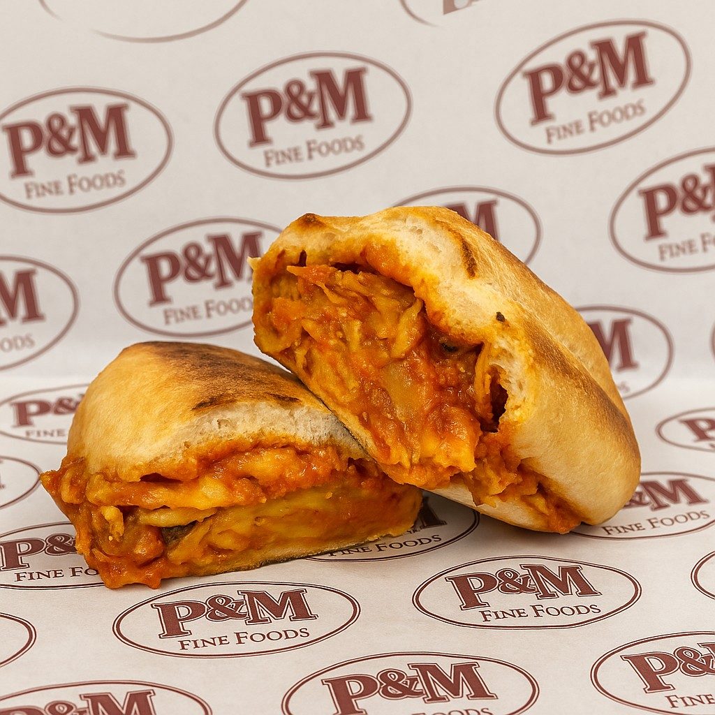 Eggplant Parmigiana Hot Sub.