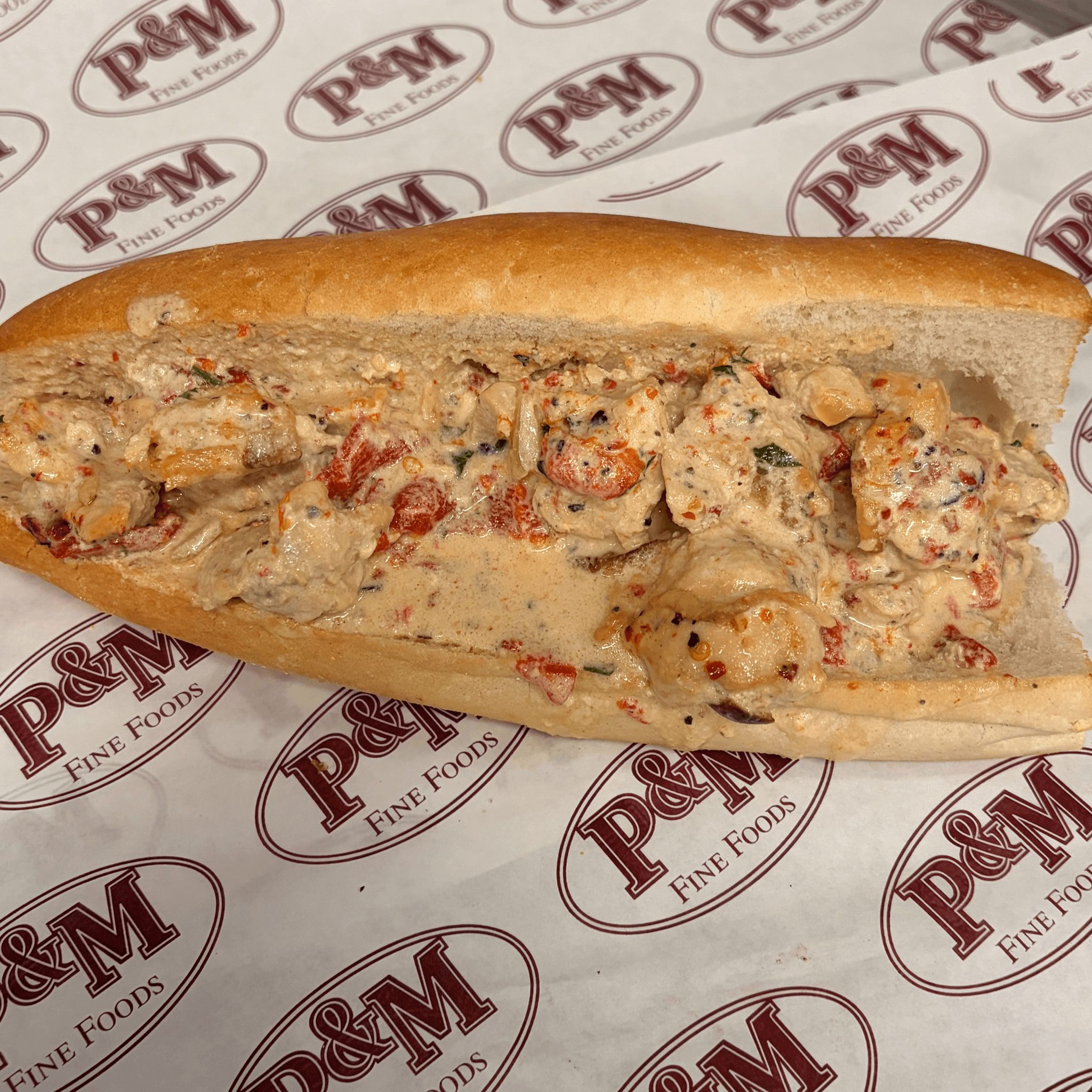 Chicken Gaggiana Hot Sub.