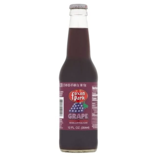 Grape Foxon Park Soda 12 oz.