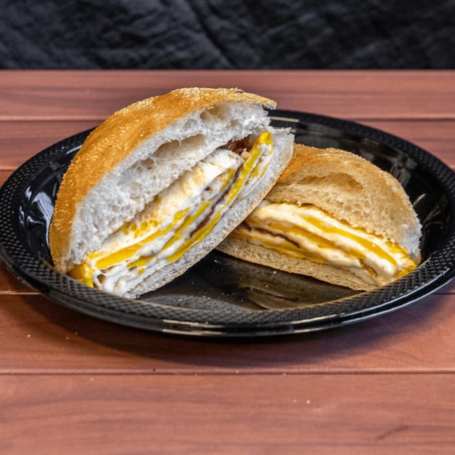 Bacon, Egg and Cheese Sandwich.