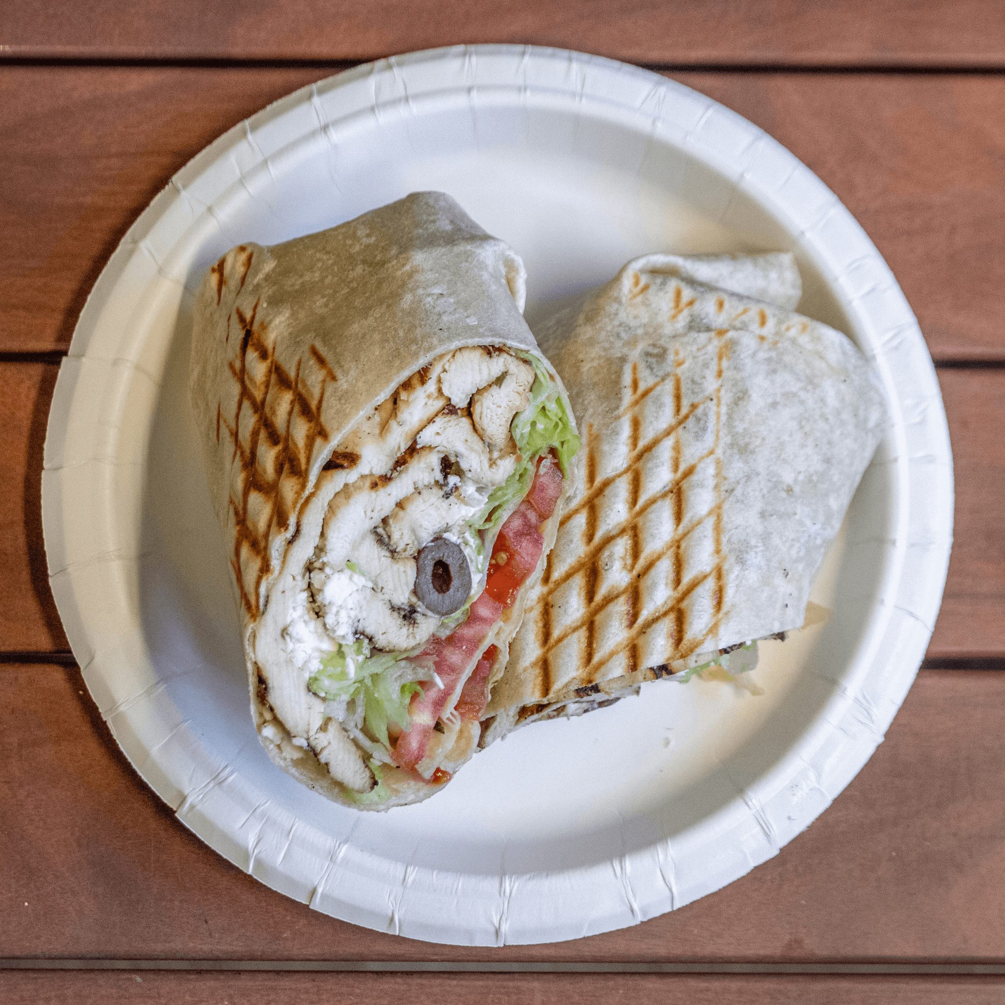 The Greek Wrap.