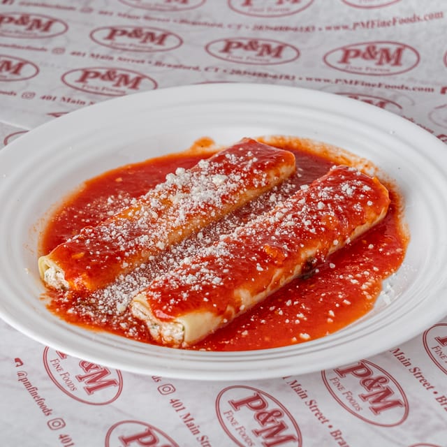 Manicotti.
