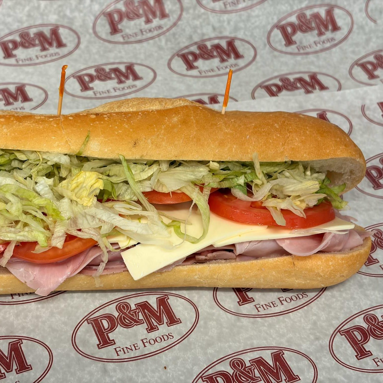 Ham & Cheese Cold Sub.