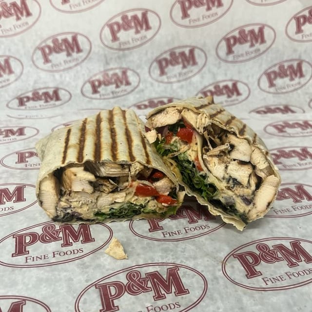 Smokin' Good-Ah Chicken Wrap.
