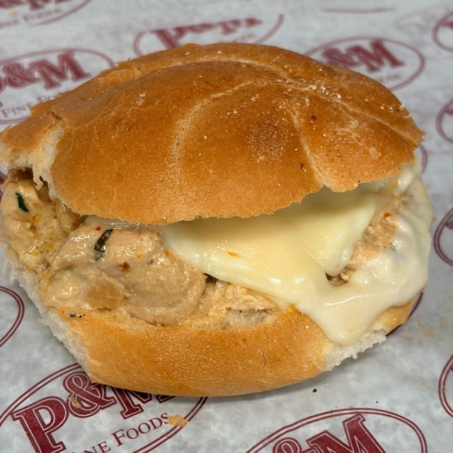 Chicken Gaggiana Hot Roll.