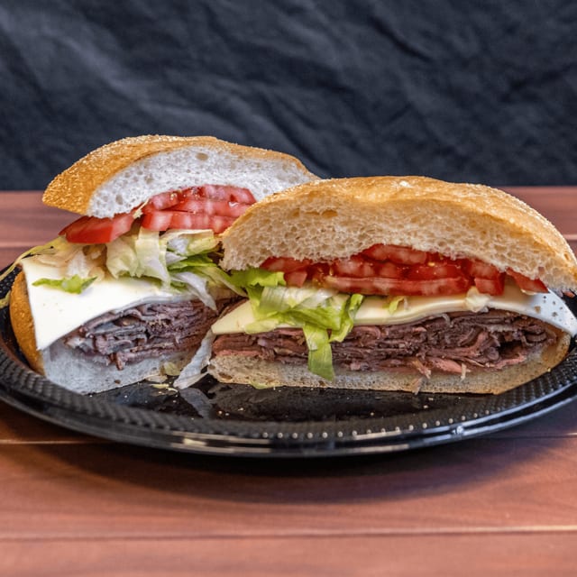 Roast Beef and Cheese Cold Roll.