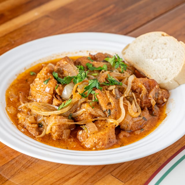 Chicken & Onion.