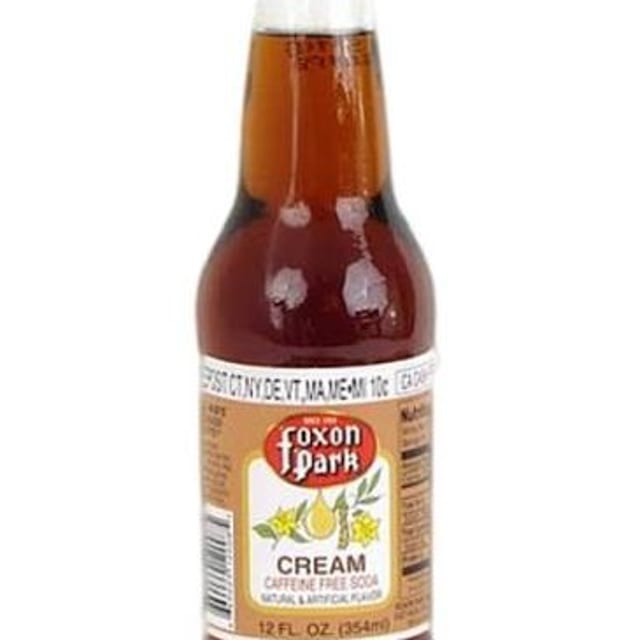 Cream Foxon Park Soda 12 oz.