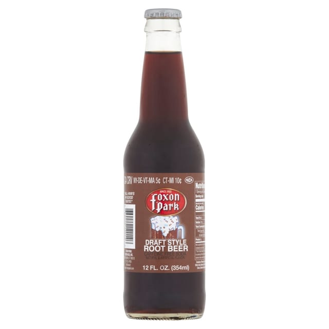 Root Beer Foxon Park Soda 12oz.