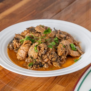 Veal & Mushrooms Hot Roll