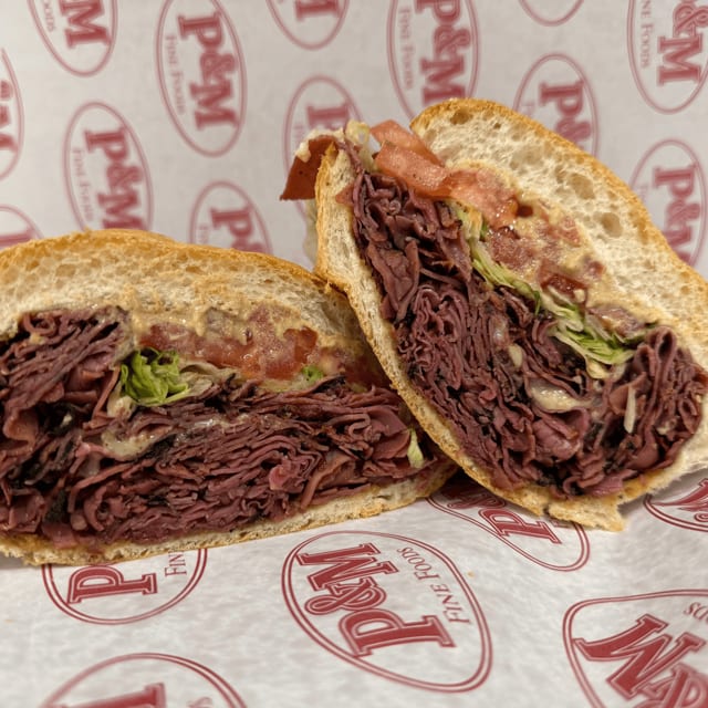 Pastrami Melt Sub.