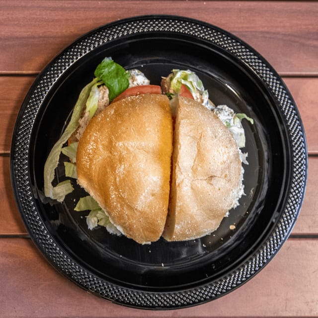 Tuna or Chicken Salad Cold Roll.