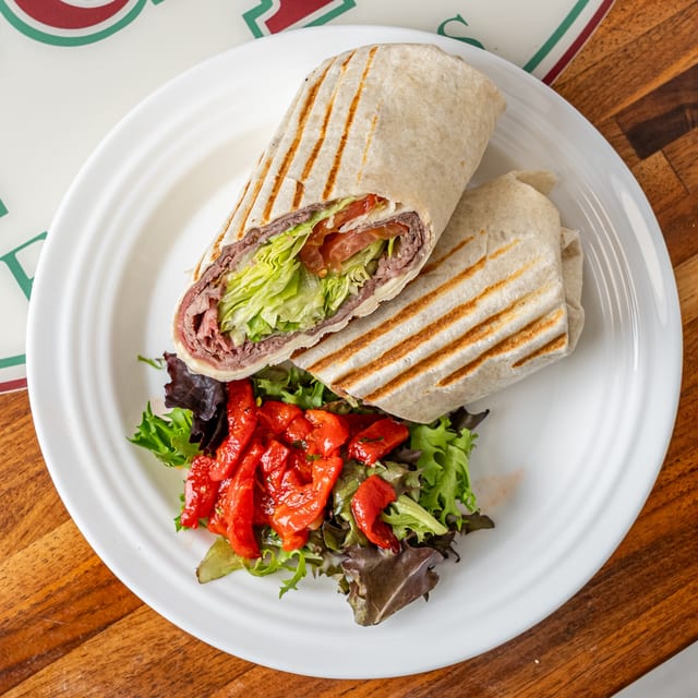 The Roast Beef Wrap.