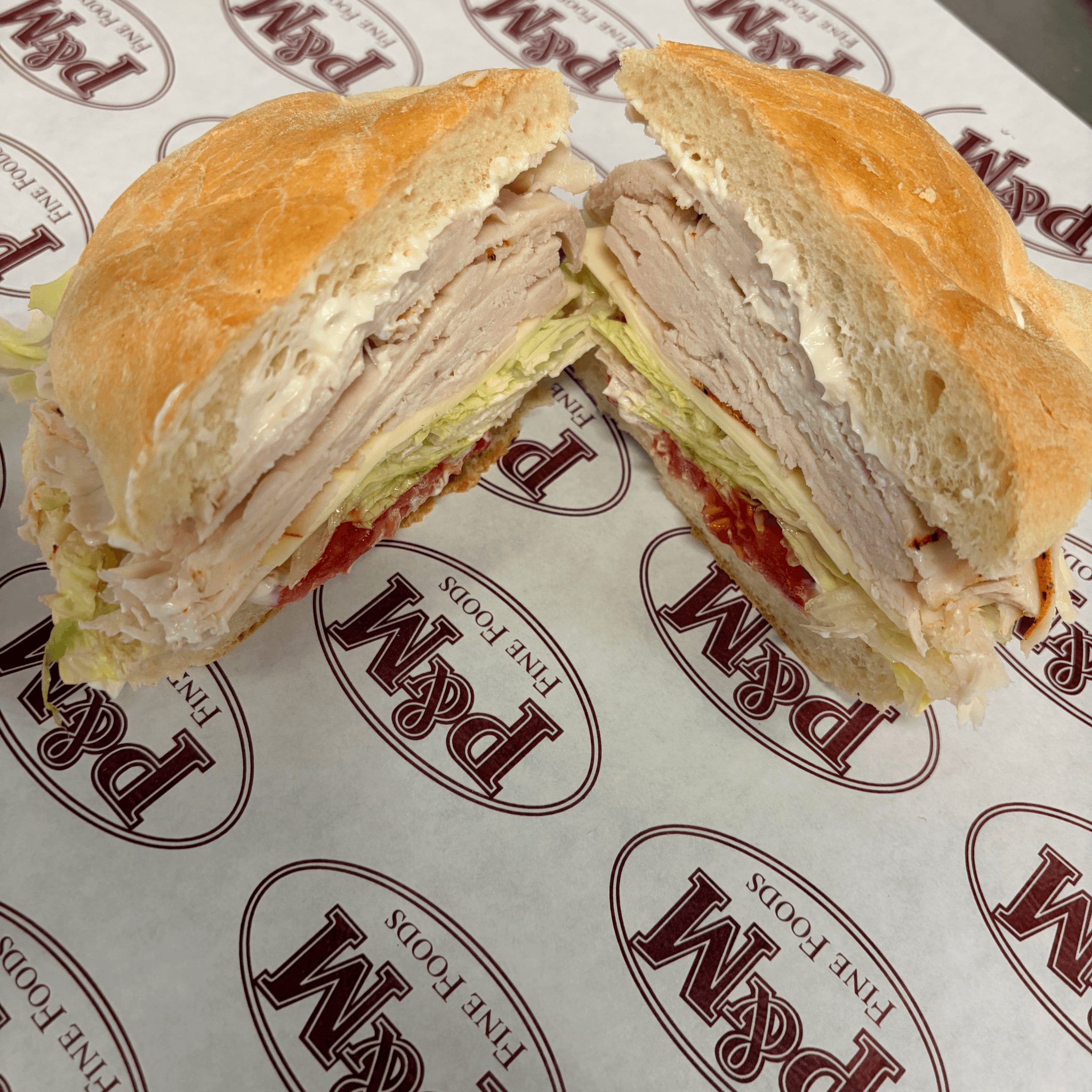 Turkey & Cheese Cold Roll.